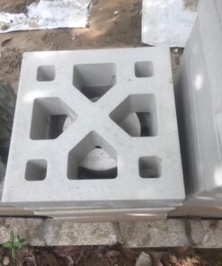 Hoa van trang tri xi mang tinh 24