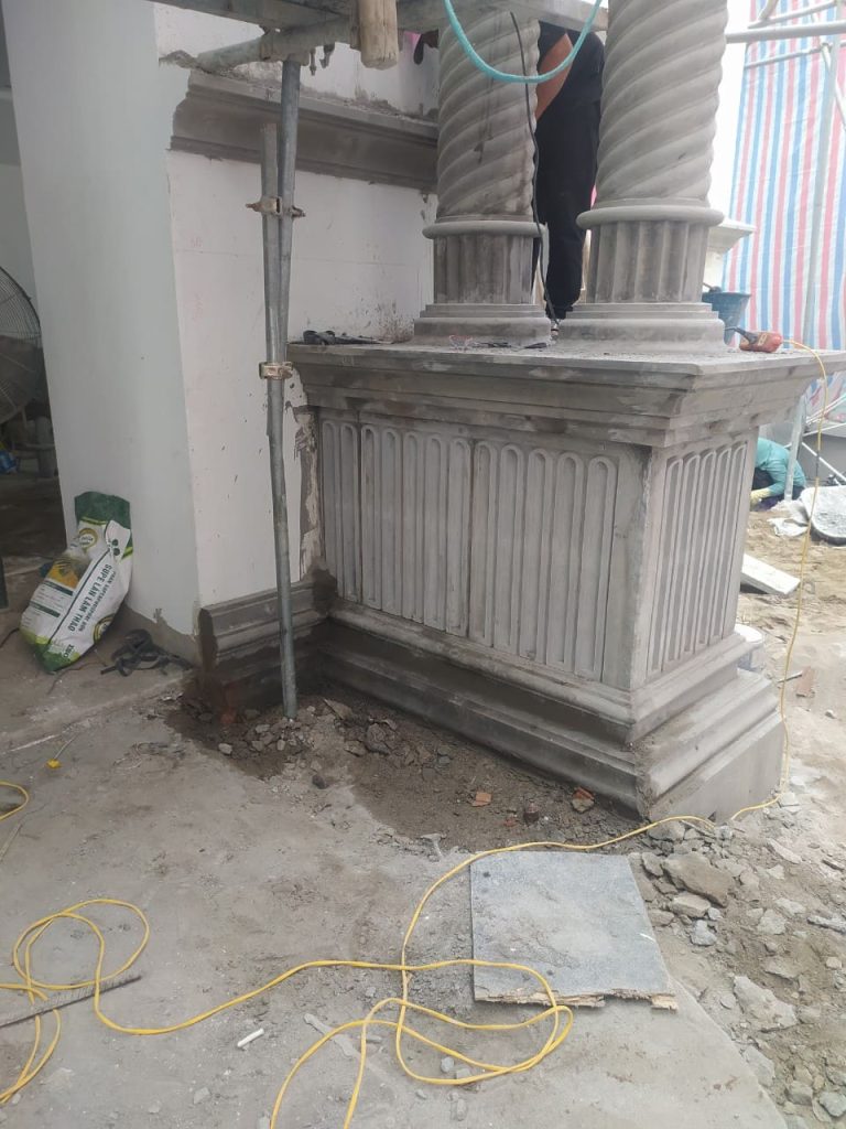 Phao chi xi mang Vinhomes rivesite 10