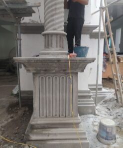 Hoa Văn Trang Trí Cột Thẩm MỹPhao chi xi mang Vinhomes rivesite 14