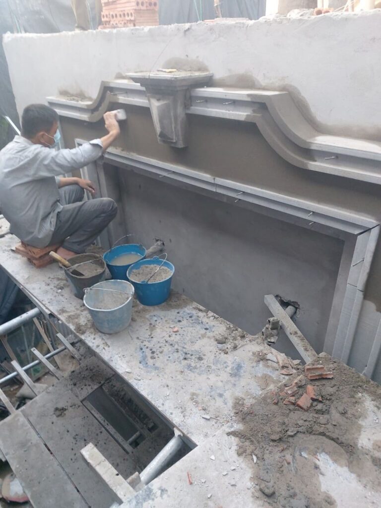 Hoa Văn Bê Tông