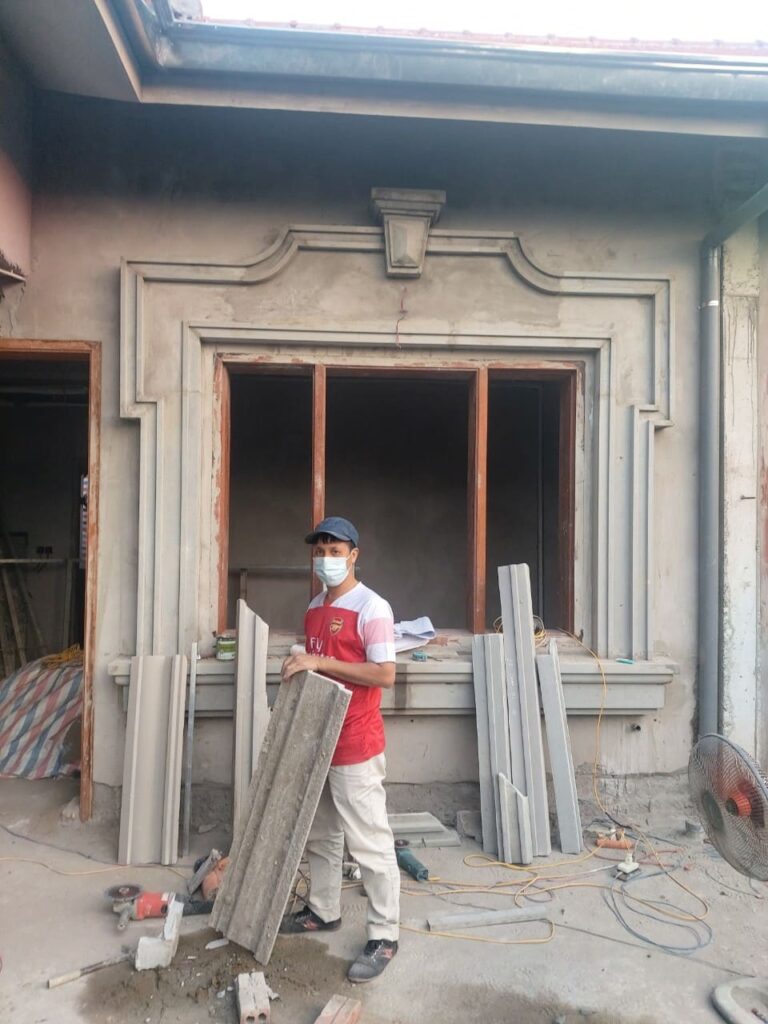Hoa Văn Bê Tông